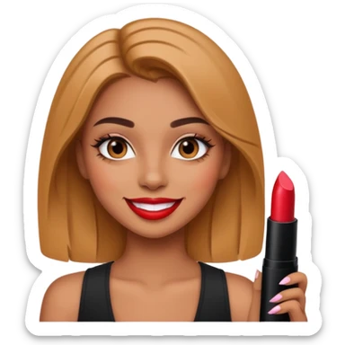 Influencer girl sticker