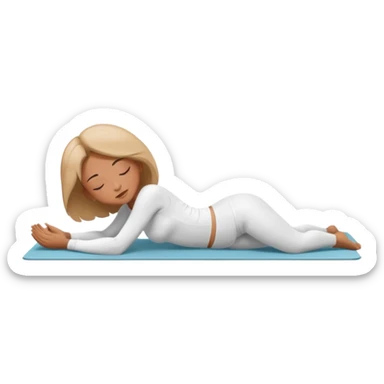 👯‍♀️+😴+🩲+🧘‍♀️ sticker