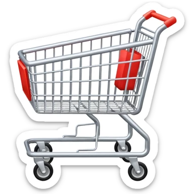 shoping cart sticker