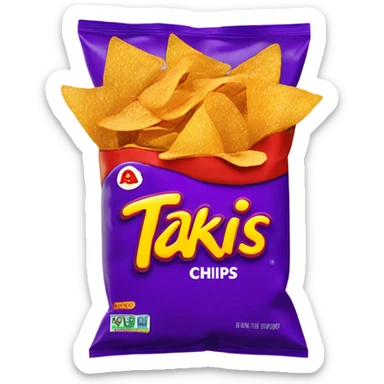Takis sticker
