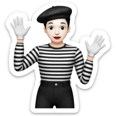 Mime sticker