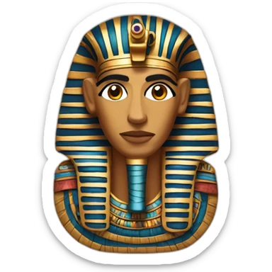 Rishi Sunak ancient Egyptian mummy sticker