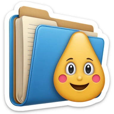 carpeta de recursos sticker