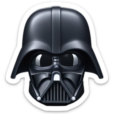 Darth Vader Face Palm sticker
