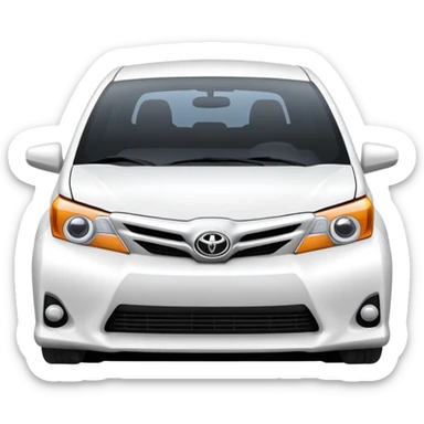 Toyota logo into emoji sticker