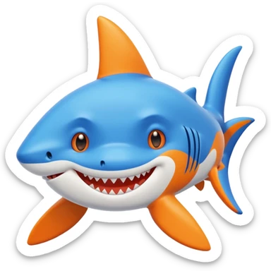 Touquin le chien requin de Nickelodeon sticker