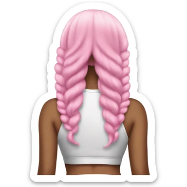 back of Nicki Minaj sticker