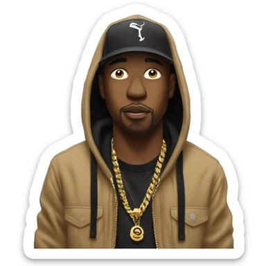 Rappers drip  sticker