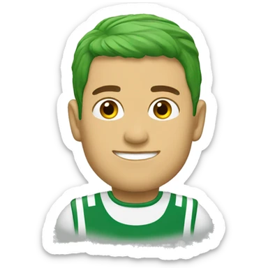 boina verde españa sticker