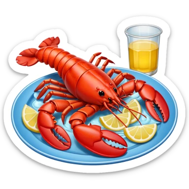 lobster meal sticker