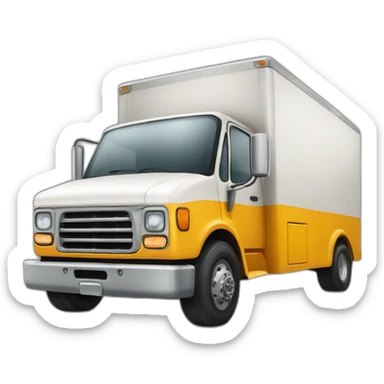 Delivery truck Waite sticker