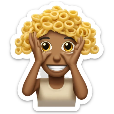 Mani in pasta  sticker