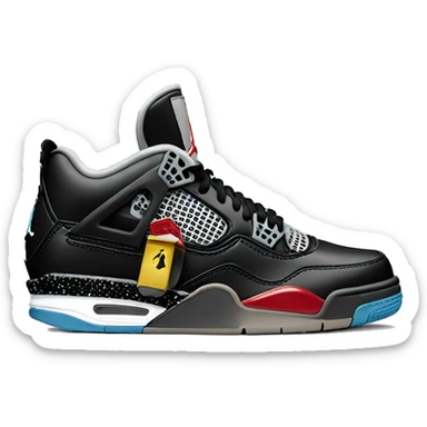 Jordan 4s sticker