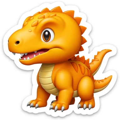 Agumon emoji sticker