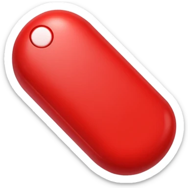 A red pill house  sticker