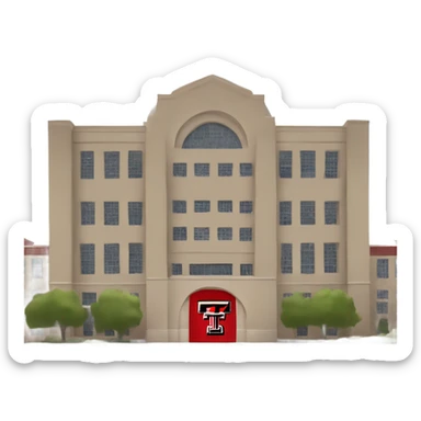Texas tech university  sticker