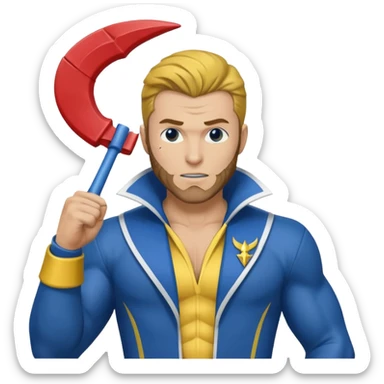 captain boomerang sticker
