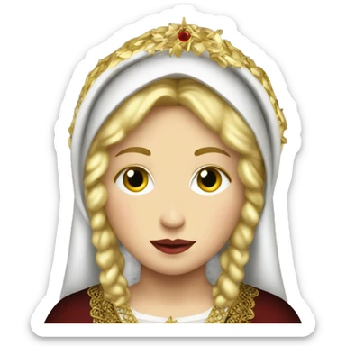 Madonna Russian sticker
