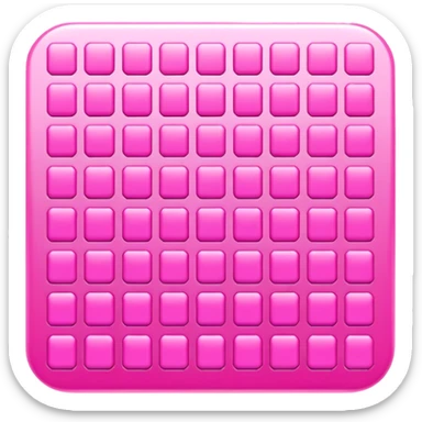 Simulation matrix pink  sticker