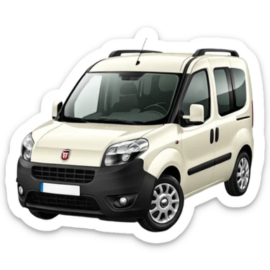 Fiat Doblo Maxi 1.3 Multijet sağ ön far  sticker