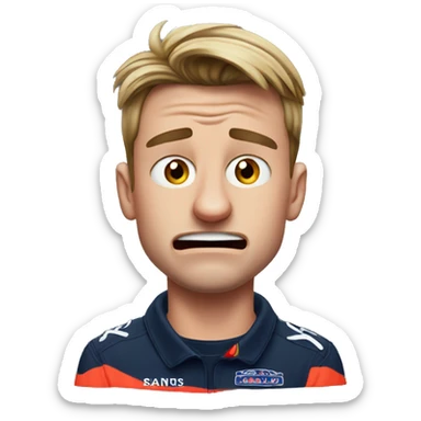 Max verstappen crying sticker
