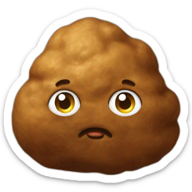turd nugget sticker