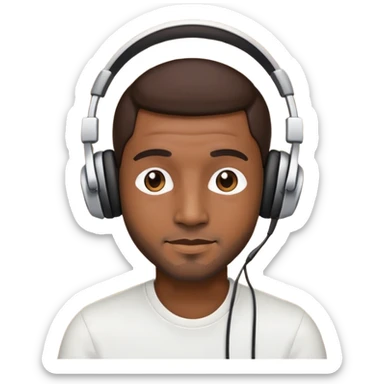 Cowo pake headphone sticker