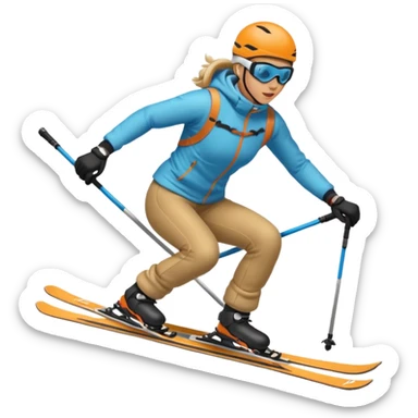ski sticker
