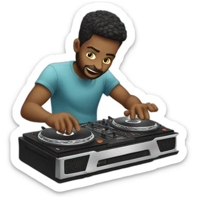 Dj masxi asking for 50 euros sticker