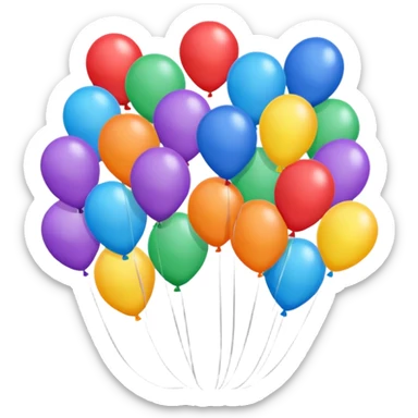 Make a 67 ballon sticker