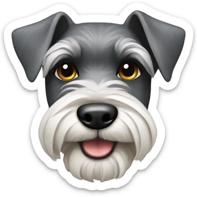 Zwergschnauzer sticker