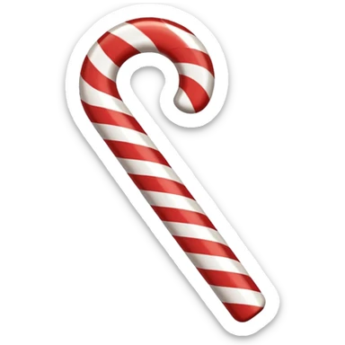 bastón de caramelo sticker