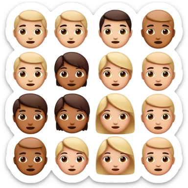 I want a set of "the cutest over acting emojis" sticker