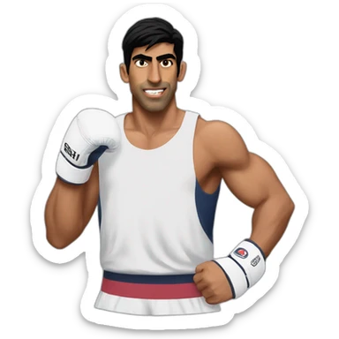 Rishi Sunak ultimate fighter sticker