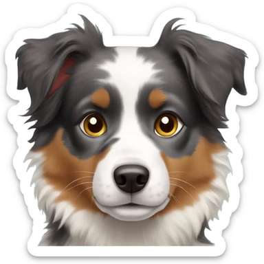 Mini Australian shepherd  sticker