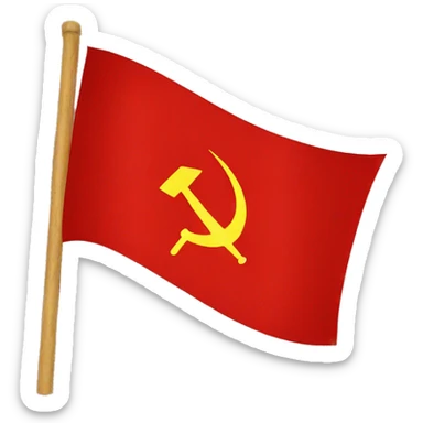 Soviet Flag sticker