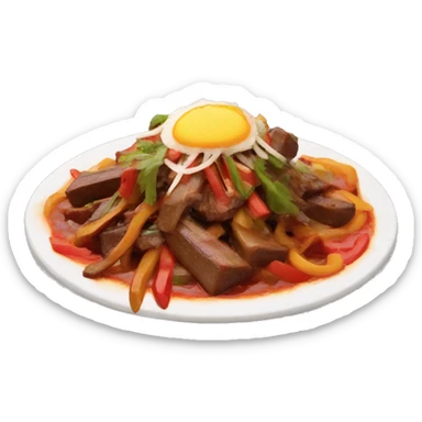 lomo saltado sticker