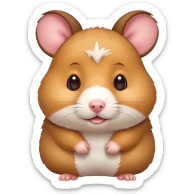 hamster with dog ears 🐶🐹 sticker