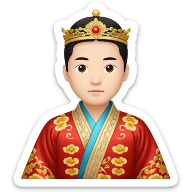 A Chinese princes sticker