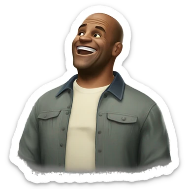 Gta v franklin laughing funny  sticker