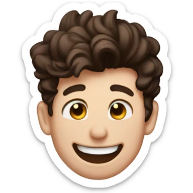 Shawn Mendes laughing  sticker