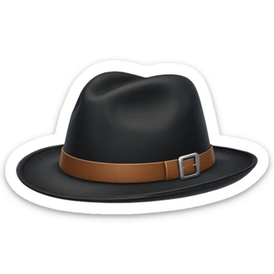 Black hat 🧢 sticker