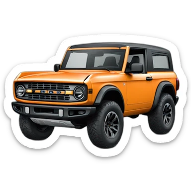 ford bronco 2023 sticker