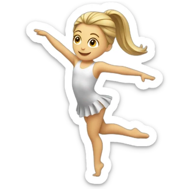 Gymnastique rythmique sticker