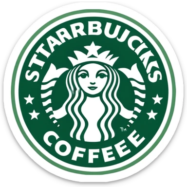 starbuck logo emoji  sticker