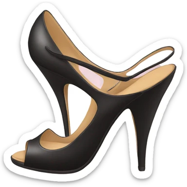 High heels sticker