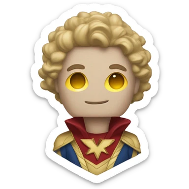 Homelander from "the boys" series sticker