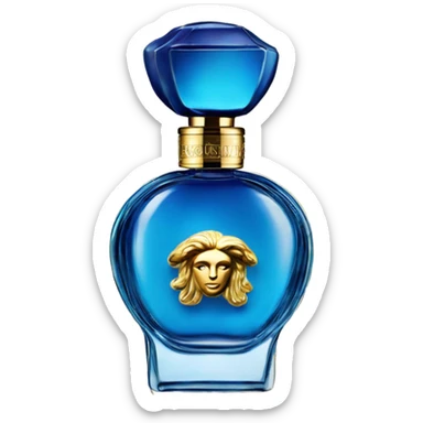 Versace Eros Blue perfume sticker