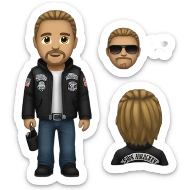 sons of anarchy sticker