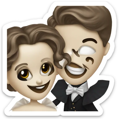 Phantom of the opera  sticker